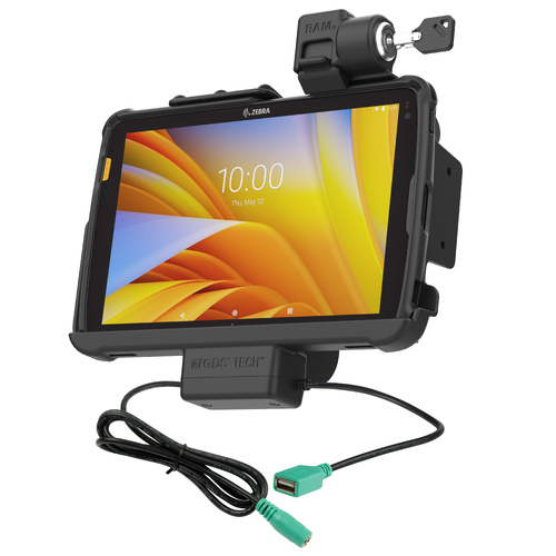 Locking RAM Tough-Dock™ Power + Data for Zebra ET4x 10" Tablet
