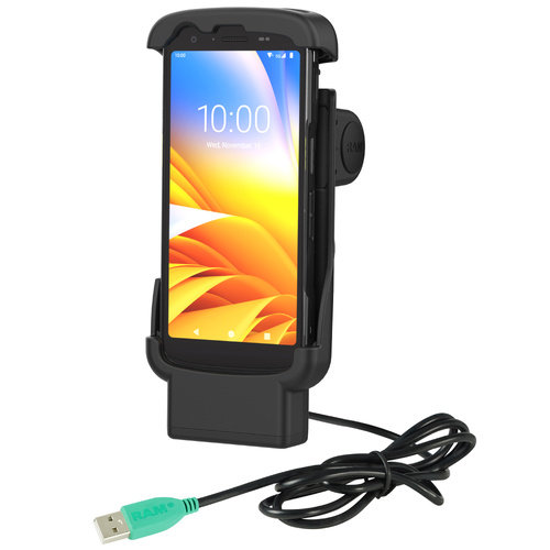 RAM Form-Fit Powered Dock for Zebra TC22 & TC27 without Boot