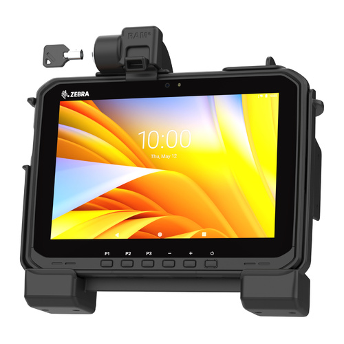 RAM Locking Form-Fit Holder for Zebra ET6x