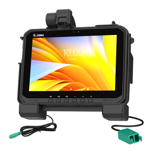 RAM Power + Dual USB Dock for Zebra ET6x