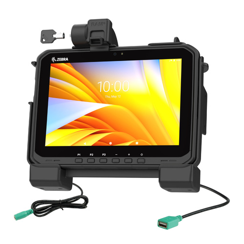 RAM Power + Data Locking Dock for Zebra ET6x