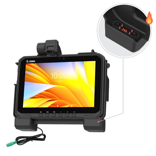 RAM Powered Dock for Zebra ET6x - Heated Pins