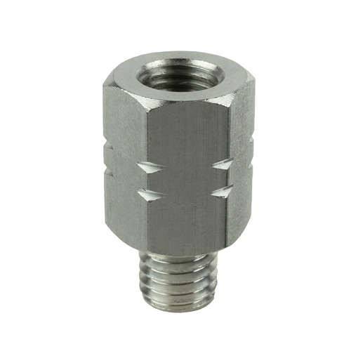 RAM-M10125-M1015 :: RAM Female M10-1.25 to Male M10-1.5 Thread Adapter - 20mm Long