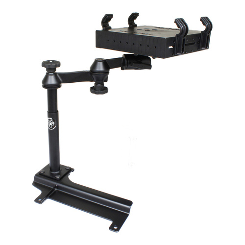 RAM No-Drill™ Laptop Mount for '97-06 Jeep Wrangler