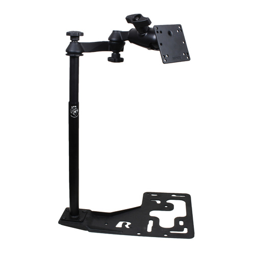 RAM-VB-168-1-D-246 :: RAM No-Drill™ Mount for Heavy Duty Trucks with  VESA Plate - D Size