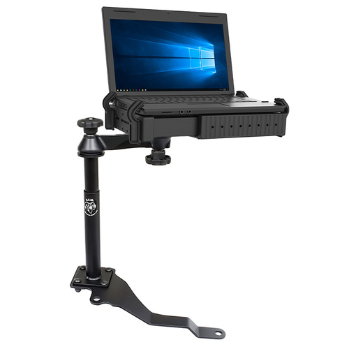 RAM No-Drill™ Laptop Mount for '07-17 Jeep Wrangler