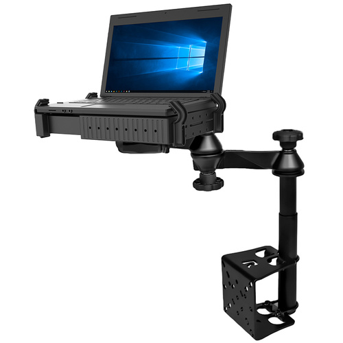 RAM Vertical 5" Offset Drill-Down Laptop Mount
