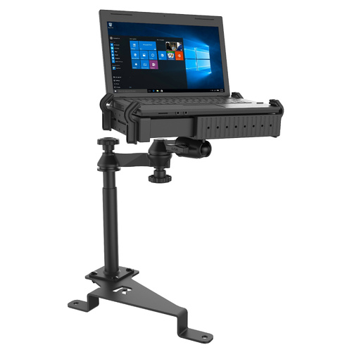 RAM No-Drill™ Laptop Mount for '15-25 Ford F-150, ’17-25 F-250 + More