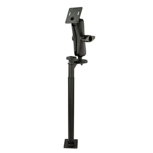 RAM-VP-1218F-D-101-2461U :: RAM Tele-Pole™ with 12" & 18" Poles and 75mm VESA Mount