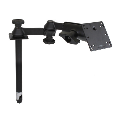 RAM-VP-D-SW1-12-246 :: RAM 12" Upper Pole with 100x100mm VESA Plate