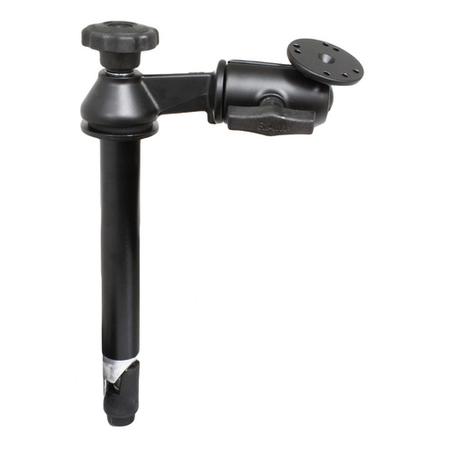 RAM-VP-SW2-8 :: RAM 8" Upper Pole with Single Swing Arm & Round Plate