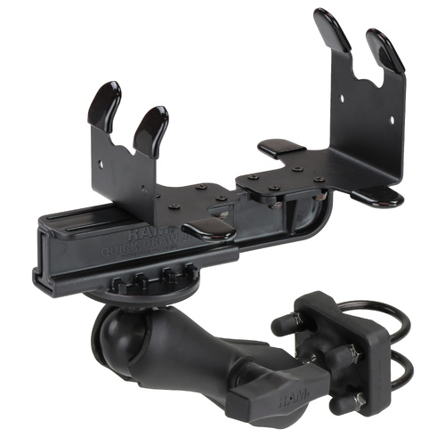 RAM-VPR-107-1 :: RAM Vehicle Pole Mount for Mobile Printers with Rear Feed