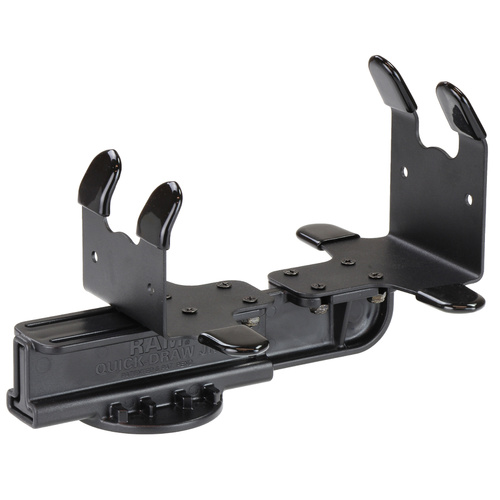 RAM-VPR-107 :: RAM Printer Cradle for Portable Printers with Rear Paper Feed