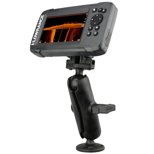 RAP-101-LO12 :: RAM Composite Mount for Lowrance Eagle 4 & 5, Hook² & Reveal - C Size