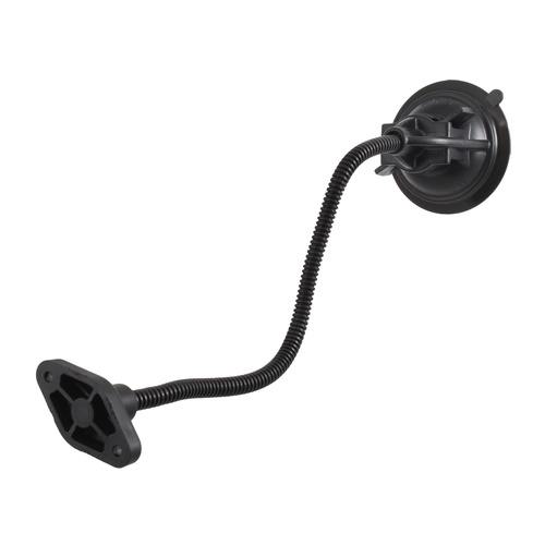 RAP-105-12D224U :: RAM Twist-Lock™ Suction Cup Mount with 12" RAM Flex-Arm™