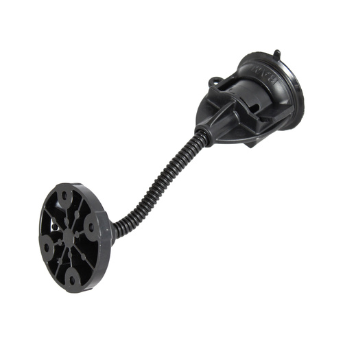 RAP-105-4RA224U :: RAM Twist-Lock™ Suction Cup with 4" RAM Flex-Arm™ & Round Plate