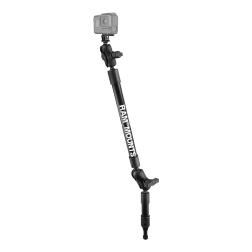 RAP-114-PSP-4-12-A-GOP1 :: RAM Tough-Pole™ 27" Camera Mount with Spline Post
