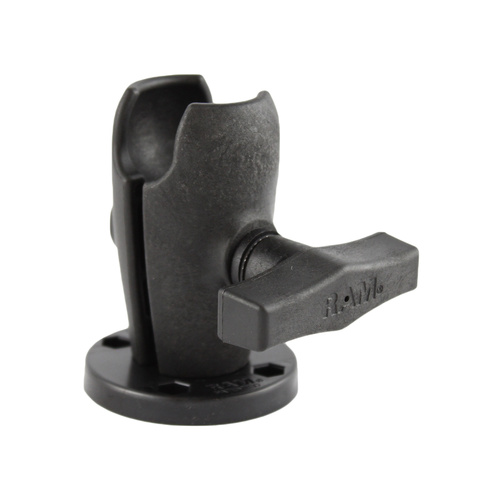 RAP-200-1-293U :: RAM Single Socket Arm with Round Plate