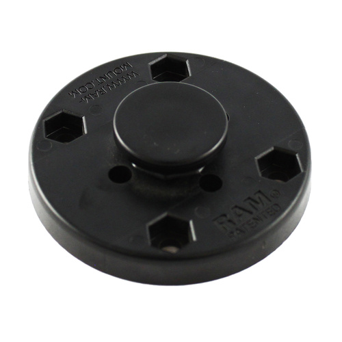 RAP-293U :: RAM Composite Octagon Button with Round Plate