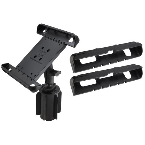 RAM Tab-Tite™ Large Tablet Holder with RAM-A-CAN™ II Cup Holder Mount