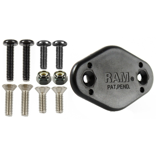 RAP-326RMU :: RAM EZY-Mount™ Quick Release Recessed Male Adapter