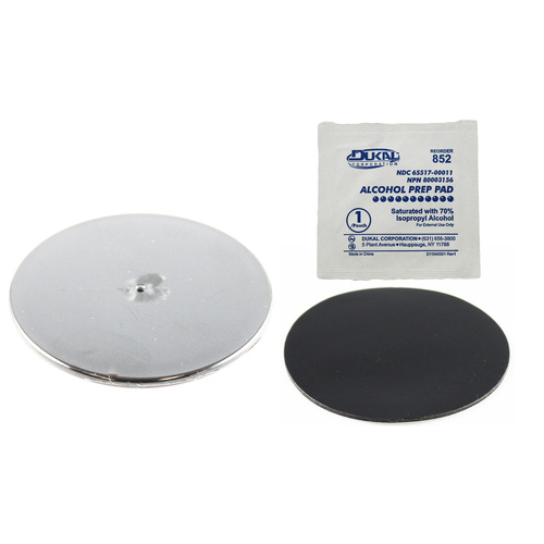 RAP-350-3U :: RAM Clear 3" Adhesive Plate for Suction Cups