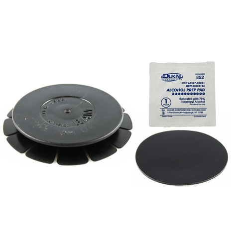 RAP-350BU :: RAM Black Rose Adhesive Plate for Suction Cups