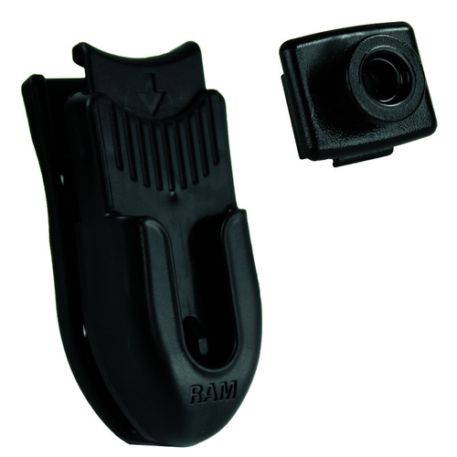 RAP-382-CLIP1U :: RAM Belt Clip Holder & Button Adapter for IntelliSkin HD™