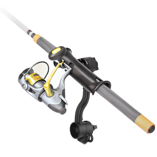 RAP-390-PA-418 :: RAM Tube Jr.™ Rod Holder with Extension Arm and Track Base