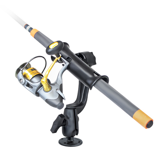 RAP-390-RBU :: RAM Tube Jr.™ Rod Holder with Revolution Arm and Drill-Down Base