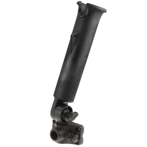 RAP-394-SSBMPU :: RAM Tough-Tube™ Rod Holder with Bulkhead/Flat Surface Base