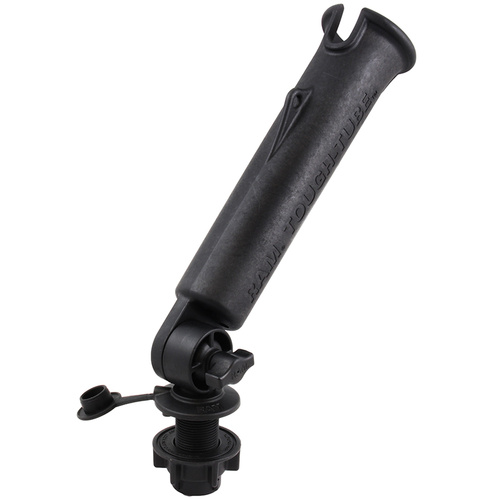RAP-394-SSFMTU :: RAM Tough-Tube™ Rod Holder with Round Flush Base