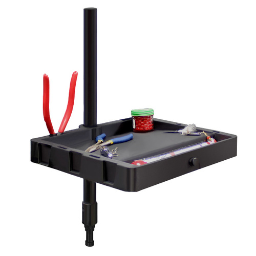 RAP-395-PSP-18U :: RAM Stack-N-Stow™ Bait Board with 18" Pipe, Post and Spline