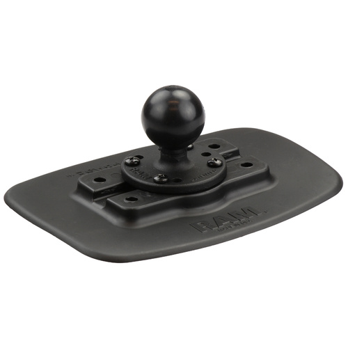 RAP-398-BLK-202U :: RAM Bond-A-Base™ Black Adhesive Base with Ball