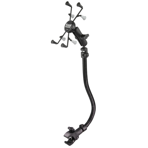 RAM X-Grip Wheelchair Leg Rail Mount for 7"-8" Tablets