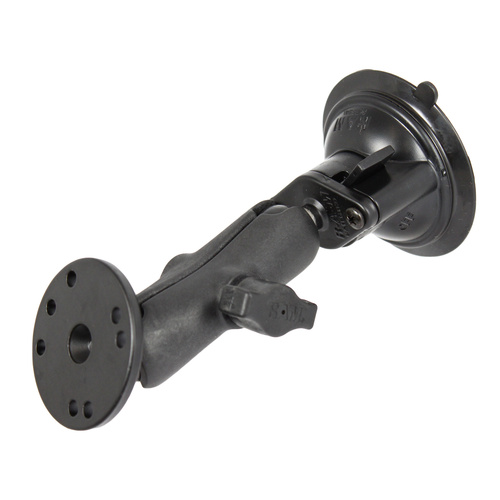 RAP-B-101-2241-OT1U :: RAM Twist-Lock™ Composite Suction Cup Mount with Round Plate