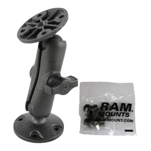 RAP-B-101-G1U :: RAM Composite Double Ball Mount with Hardware for Garmin GPSMAP + More