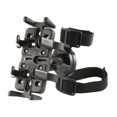 RAP-B-104-UN4-BM-A1 :: RAM Finger-Grip™ Universal Holder with Arm Strap Mount
