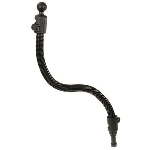 RAP-B-114P-18U :: RAM Flex-Rod™ 18" Ball Adapter with Spline Post