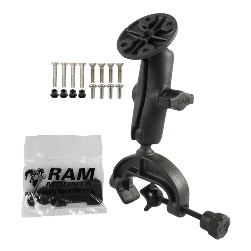 RAM Composite Yoke Clamp Mount with Garmin Mounting Hardware