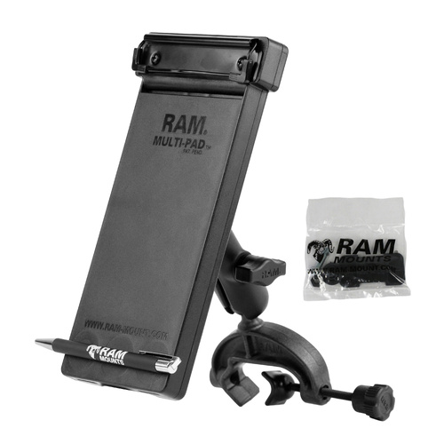 RAP-B-121-MP1U :: RAM Multi-Pad™ with Composite Yoke Clamp Mount