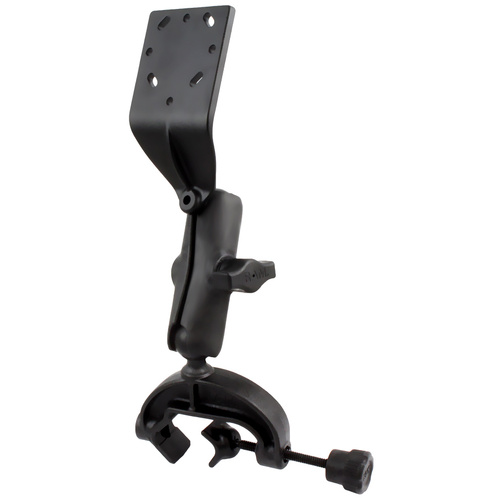 RAP-B-125U :: RAM Composite Yoke Clamp Mount with Angled Plate