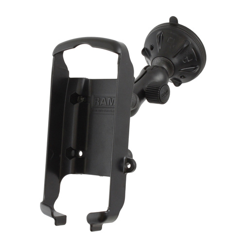 RAM Twist-Lock™ Low-Profile Suction Mount for Garmin GPS 72, 76 + More