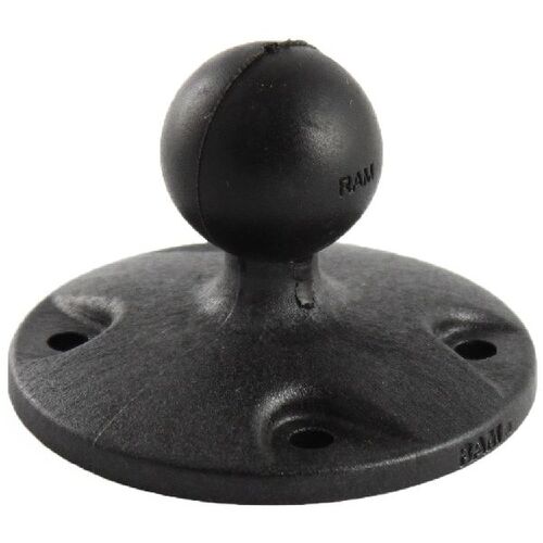 RAP-B-202 :: RAM 2 1/2" DIA. BASE WITH 1" BALL