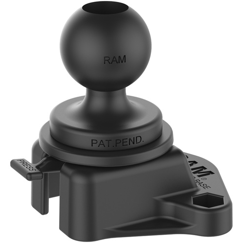 RAP-B-304U-TRA1 :: RAM Track Ball™ Base with Drill-Down Receiver