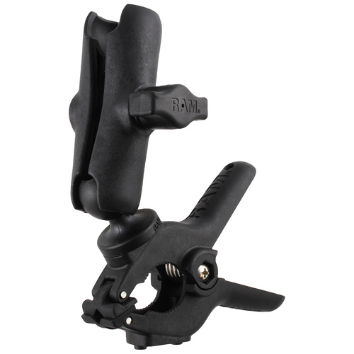 RAP-B-397-2-201U :: RAM Tough-Clamp™ Large Base with Double Socket Arm