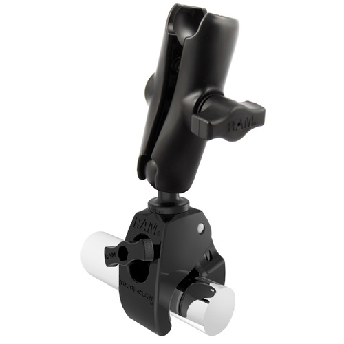 RAP-B-404-201U :: RAM Tough-Claw™ Medium Clamp Base with Double Socket Arm