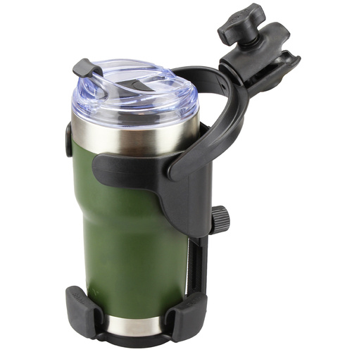 RAP-B-417-200-1U :: RAM Level Cup™ XL 32oz Drink Holder with Single Socket Arm