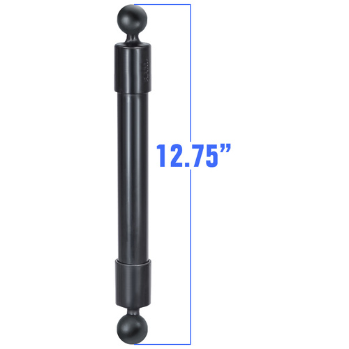 RAP-BB-230-14U :: RAM 12.75" PVC Pipe Extension with Ball Ends