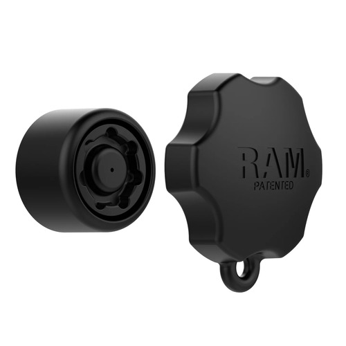 RAP-S-KNOB5U :: RAM Pin-Lock Security Knob For C Size Socket Arms